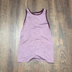 Lululemon Course Of Action Tank Heathered oxblood